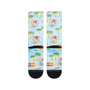 Stance Mens Good Pops Light Blue Crew Socks