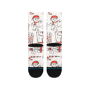 Stance Mens Angry Holidayz Off White Crew Socks