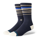 Stance Mens Navy Eclipse Crew Socks