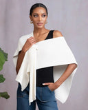Alison Sheri Ladies Off White Wrap
