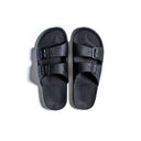 Freedom Moses Ladies Black Sandal