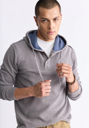 Buffalo Mens December Sky Kafom Hooded LS Top