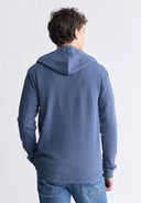 Buffalo Mens Midnight Blue Kafom Hooded LS Top