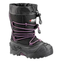 Baffin Girls Snogoose Black/Plum Winter Boot