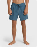 Billabong Lineup Solid Layback Real Teal Trunk
