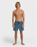 Billabong Lineup Solid Layback Real Teal Trunk