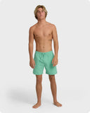 Billabong Men's All Day Latback Lime Green Trunks