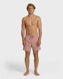 Billabong Men's All Day Layback Ash Rose Trunk