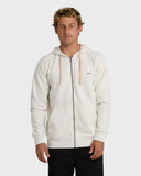 Billabong Men's All Day Zip Oatmeal Heather Hoodie