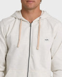 Billabong Men's All Day Zip Oatmeal Heather Hoodie