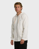 Billabong Men's All Day Zip Oatmeal Heather Hoodie