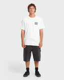Billabong Men's Crayon Wave Off White Tshirt