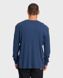 Billabong Men's Dark Denim Essential Thermal LS Shirt