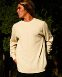 Billabong Men's Essential Thermal Oatmeal LS Shirt
