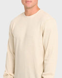 Billabong Men's Essential Thermal Oatmeal LS Shirt