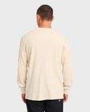Billabong Men's Essential Thermal Oatmeal LS Shirt
