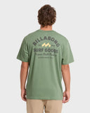 Billabong Men's Foundry Hedge Green Tshirt