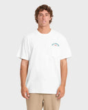 Billabong Men's Foundry Off White Tshirt