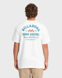 Billabong Men's Foundry Off White Tshirt