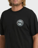 Billabong Men's Hollow Premium Black Tshirt