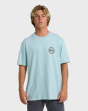 Billabong Men's Hollow Premium Dusty Blue Tshirt