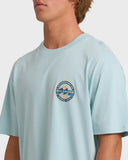 Billabong Men's Hollow Premium Dusty Blue Tshirt
