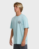Billabong Men's Hollow Premium Dusty Blue Tshirt