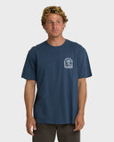 Billabong Men's Portal Dark Denim Premium Tshirt