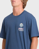 Billabong Men's Portal Premium Dark Denim Tshirt