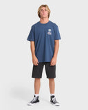 Billabong Men's Portal Premium Dark Denim Tshirt