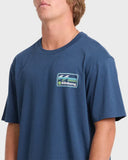 Billabong Men's Runner Dark Denim Tshirt