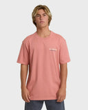 Billabong Men's Tailgating Ash Rose Premium Tshirt