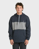 Billabong Men's True Navy Boundary 1/2 Zip Pullover Hoodie