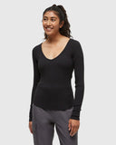 Ten Tree Ladies Madison Metorite Black Longsleeve