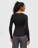 Ten Tree Ladies Madison Metorite Black Longsleeve