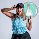 Bogey Bros Ladies Tequilla Sleeveless Golf Polo
