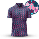 Bogey Bros Men's Whale Tail Pyscho Siren Golf Polo