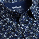 Bogey Bros Men's Whale Tale Navy Golf Polo