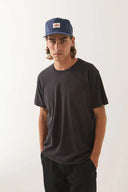 Brixton Men's Black Baseline Pocket Tshirt