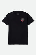 Brixton Men's Black Blighton Tshirt