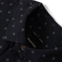 Brixton Men's Charter Print S/S Future Grey Diamond Tile Woven Shirt