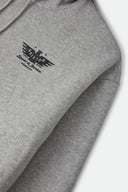 Brixton Men's Ewing Heather Grey Hoodie