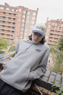 Brixton Men's Ewing Heather Grey Hoodie