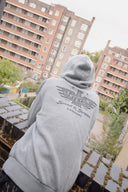 Brixton Men's Ewing Heather Grey Hoodie