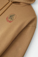 Brixton Men's Marley British Khaki Hoodie