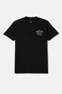 Brixton Men's Straton Black Tshirt