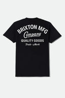 Brixton Men's Straton Black Tshirt
