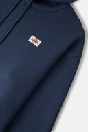 Brixton Men's Trademark Washed Navy Hoodie