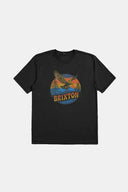 Brixton Mens Black Ridgewood SS Tshirt