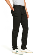 Buffalo Men's Six Straight Leg Black Jean